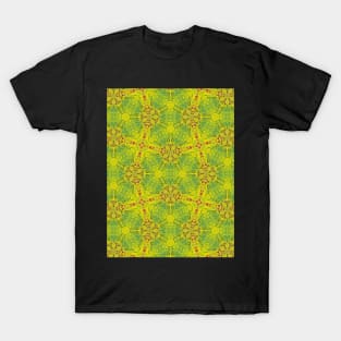 Green and Purple Alien Skin Looking Pattern - WelshDesigns004 T-Shirt